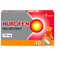 Nurofen pro děti 125 mg 10 čípků