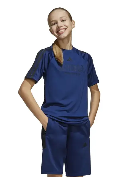 Dětské tričko adidas tmavomodrá barva, JC8035