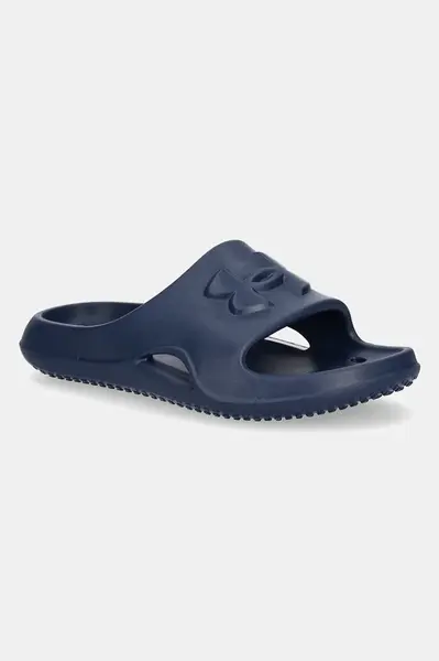 Dětské pantofle Under Armour Locker V SL tmavomodrá barva, 3028732
