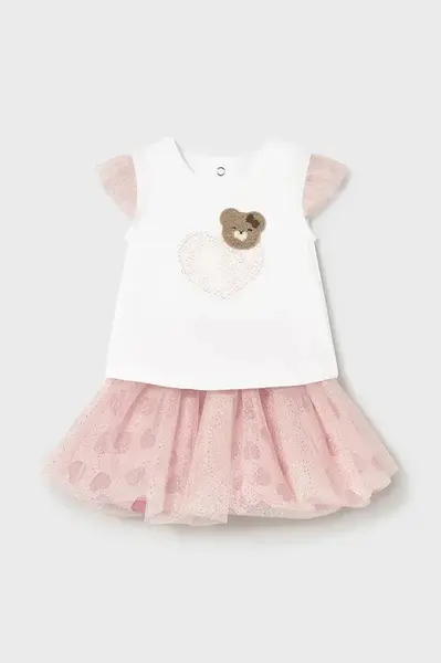 Kojenecká sada Mayoral Newborn růžová barva, 1874