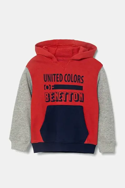 Dětská bavlněná mikina United Colors of Benetton