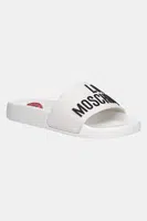 Pantofle Love Moschino dámské, bílá barva, JA28052G1MI14100