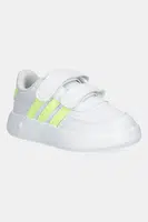 Dětské sneakers boty adidas BREAKNET 2.0 bílá barva, JI0929