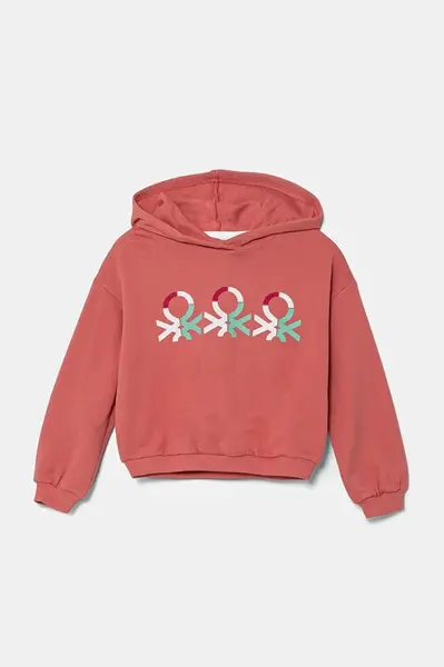 Dětská bavlněná mikina United Colors of Benetton