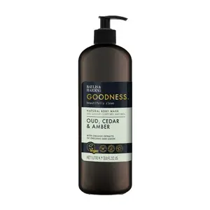 Baylis & Harding Přírodní sprchový gel Oud, Cedr & Ambra 1000 ml