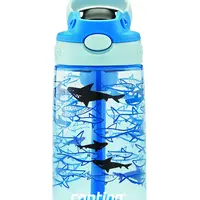 Contigo Dětská láhev Easy Clean Blue Sharks modrá 420 ml
