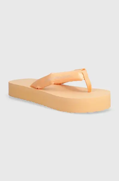 Žabky Calvin Klein Jeans BEACH SANDAL FLATFORM PADDED NY