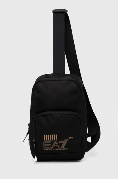 Ledvinka EA7 Emporio Armani černá barva