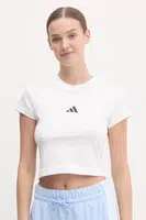 Bavlněné tričko adidas Future Icons bílá barva, JE4001