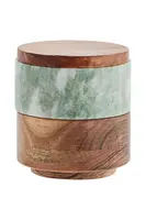 Nádoby na koření s víčkem Madam Stoltz Marble 2-pack