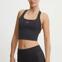 Top Reebok LUX Collection dámský, černá barva, 100205820