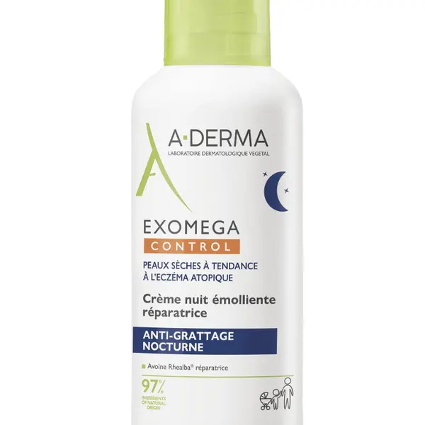 A-Derma Exomega Control Emolienční noční krém 400 ml