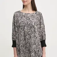 Halenka Joop! dámská, béžová barva, vzorovaná, 30044813 10018881