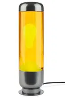LED lampa Balvi Lava Capsule oranžová barva