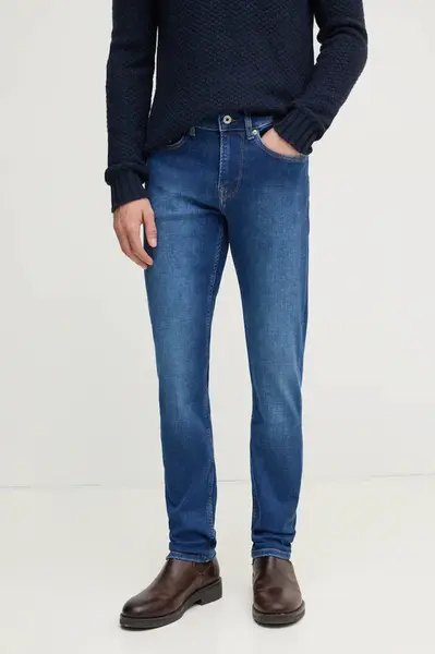Džíny Pepe Jeans SLIM JEANS HATCH pánské, tmavomodrá barva, PM207388HX4
