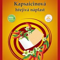 Capsicolle Kapsaicinová hřejivá náplast 7x10 cm