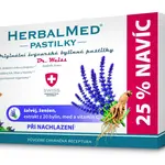 Dr. Weiss HerbalMed Šalvěj + ženšen + vitamin C 24+6 pastilek