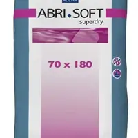 Abri Soft Superdry 70 x 180 cm inkontinenční podložky se záložkami 30 ks