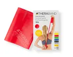 Thera-Band Posilovací guma středně silná 2 m červená