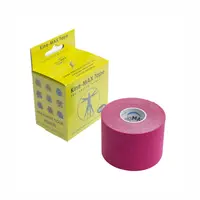 KineMAX SuperPro Cotton 5 cm x 5 m kinesiologická tejpovací páska 1 ks růžová