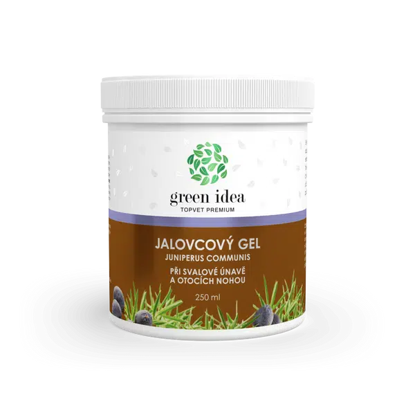 Green idea Jalovcový masážní gel 250 ml