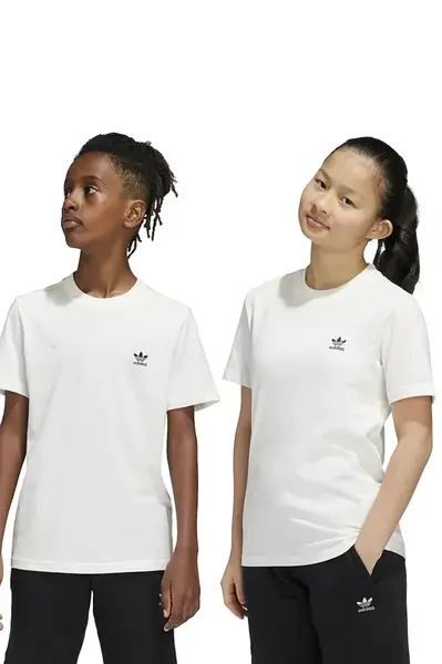 Dětské tričko adidas Originals TEE bílá barva, IX5266