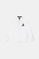 Dětská bavlněná košile Guess