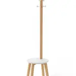 Věšák na svrchní oděvy Umbra Pillar Stool and Coat Rack