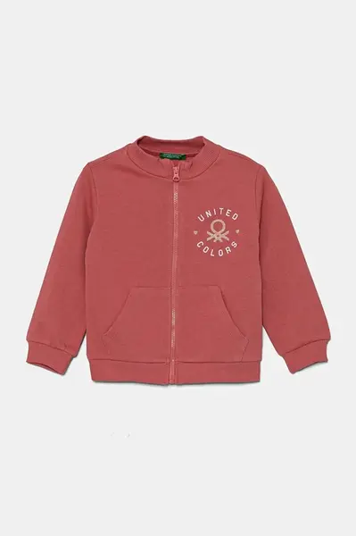 Dětská bavlněná mikina United Colors of Benetton
