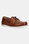 Kožené mokasíny Tommy Hilfiger TH BOAT SHOE CORE LTH