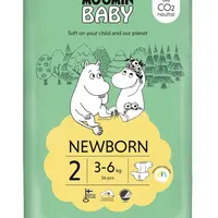 Moomin Baby 2 Newborn 3–6 kg eko pleny 56 ks