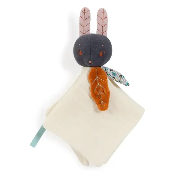 Moulin Roty Mazlící šátek zajíček