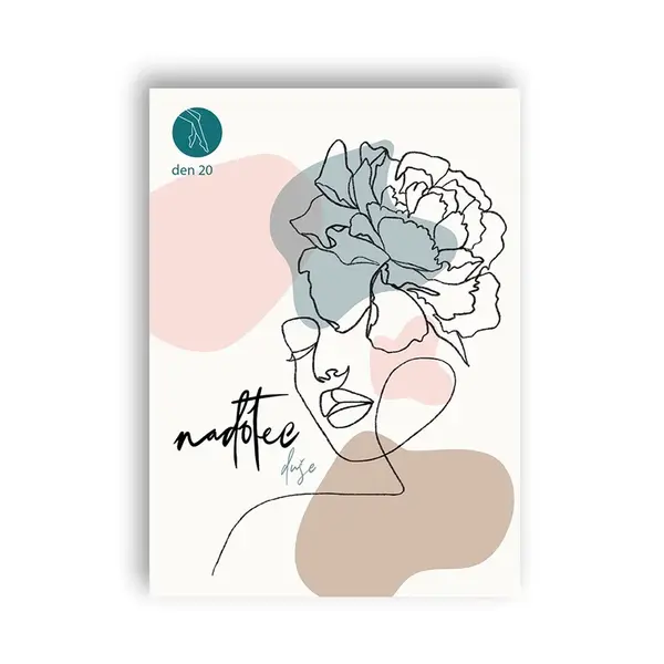 Nadotec Duše Punčochové kalhoty 20 DEN vel. 2S 1 ks béžové