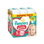 Pampers Pants vel. 5 Monthly Pack 11-17 kg plenkové kalhotky 152 ks
