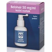 Belohair 50 mg/ml kožní roztok 60 ml