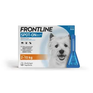 FRONTLINE SPOT-ON pro psy 2–10 kg (S) 3 pipety