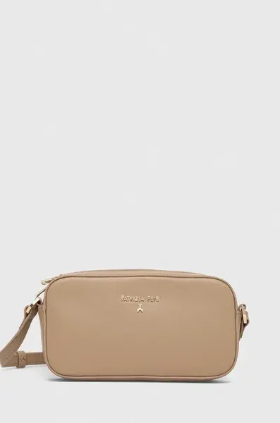 Kožená kabelka Patrizia Pepe