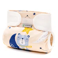 T-tomi Ortopedické abdukční kalhotky - suchý zip Night bears (5-9kg)