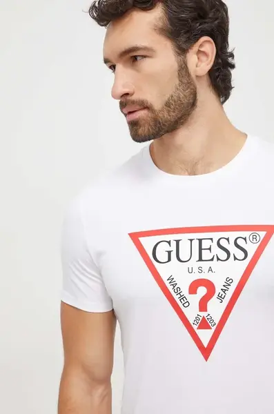Guess Bavlněné tričko Guess