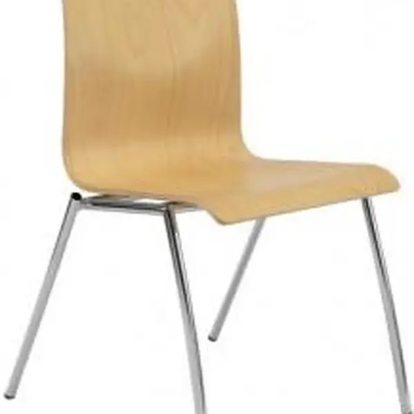 ALBA konferenční židle IBIS dřevěná bez područek