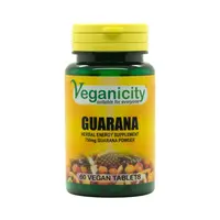 Veganicity Guarana 750 mg, 60 vegan tabliet