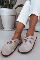 Kožené semišové mokasíny Zazoo N1271