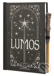 Poznámkový svietiaci blok s perom v štýle paličky  Harry Potter: Kúzlo Lumos