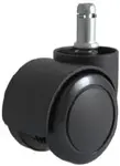 MERCURY Kolečko s automatickou brzdou (při zátěži), pogumované, průměr 50mm, čep 11mm
