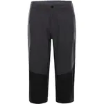 ALPINE PRO NIREM Pánské 3/4 kalhoty, tmavě šedá, velikost