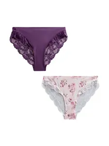 Next Nohavičky  olivová / fialová / pastelovo ružová / svetloružová