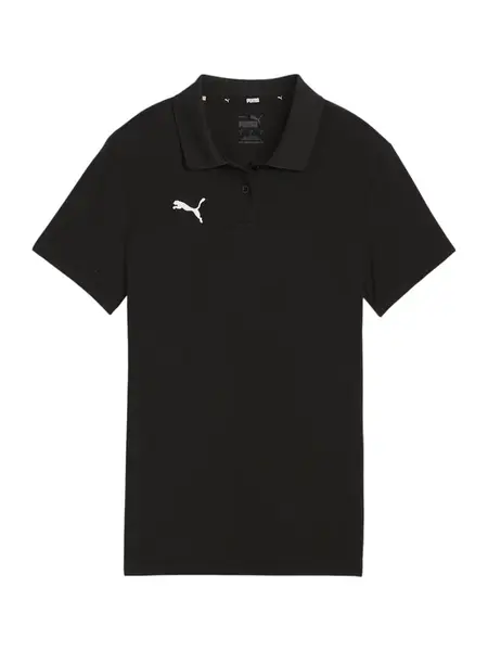 PUMA Funkčné tričko 'TeamGoal'  čierna / biela