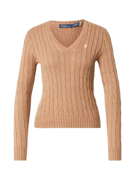 Polo Ralph Lauren Sveter  farba ťavej srsti