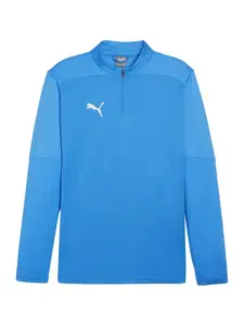 PUMA Funkčné tričko  modrá / biela