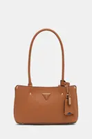 Kabelka Guess MERIDIAN hnědá barva, HWBG87 78090